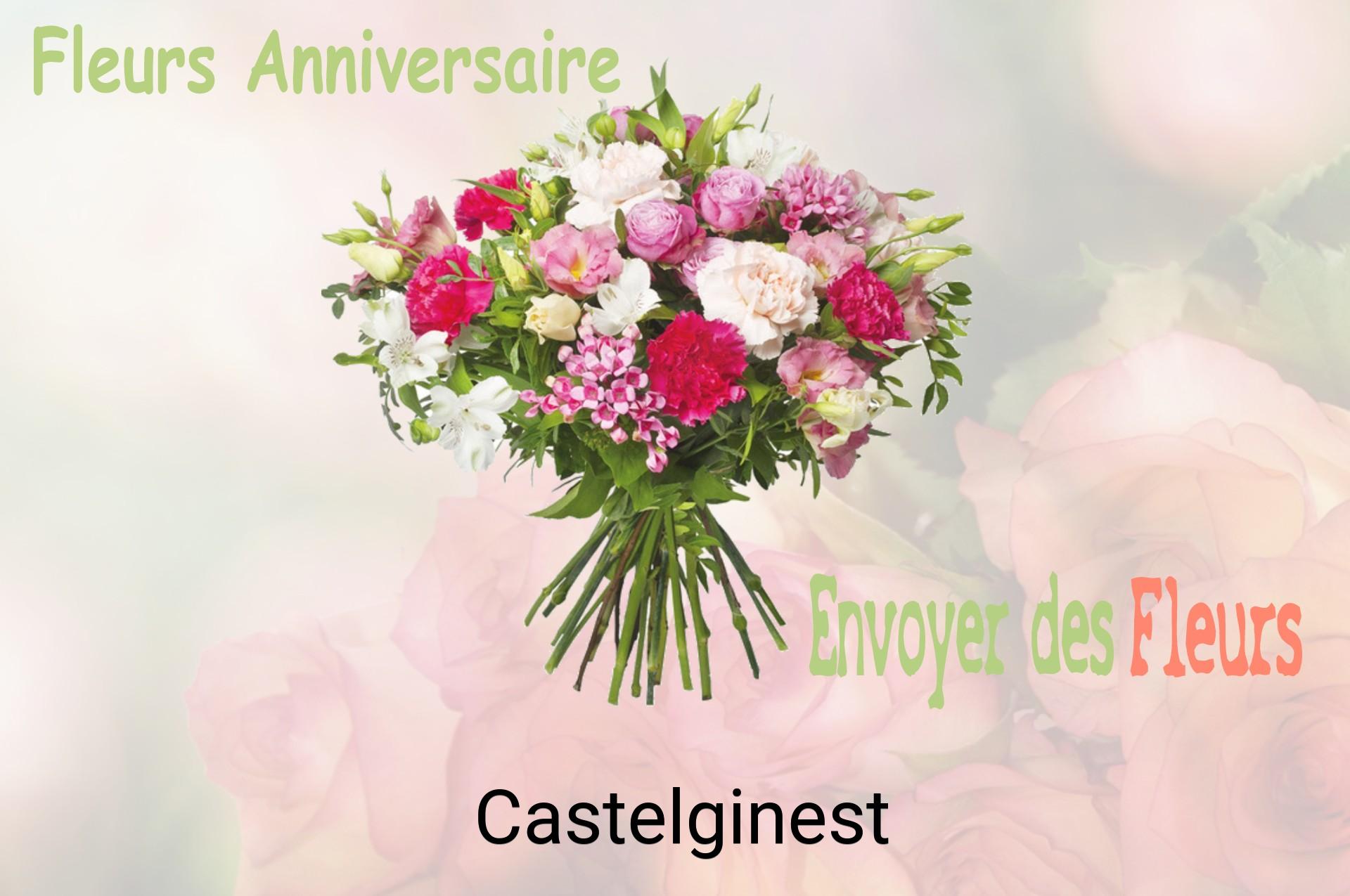 Bouquet de fleurs d’anniversaire livré à Castelginest